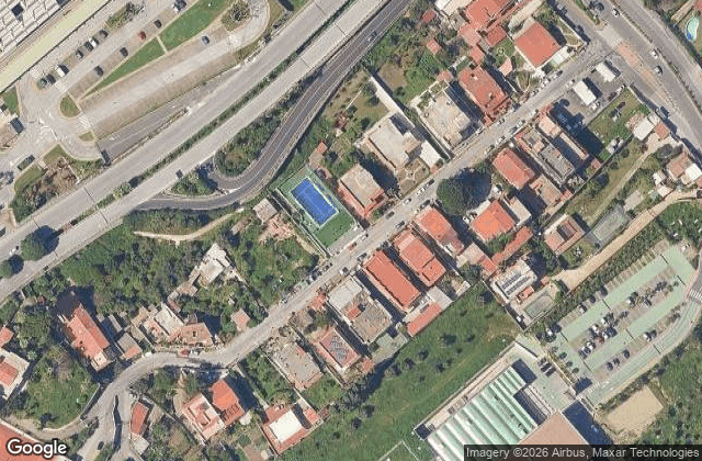 Satellite view of Las Padel