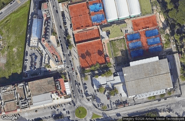 Satellite view of Padel Rama Napoli
