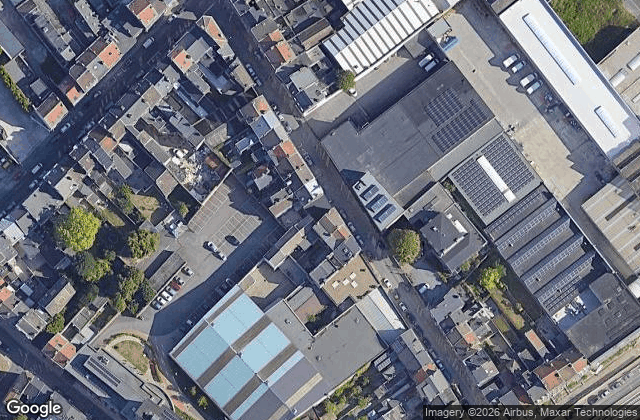 Satellite view of Bayards Sports. Padel • Squash • Badminton