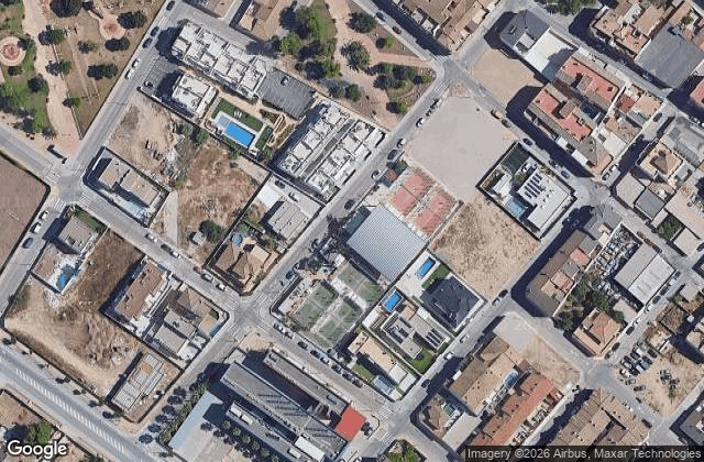 Satellite view of Club Padel Place