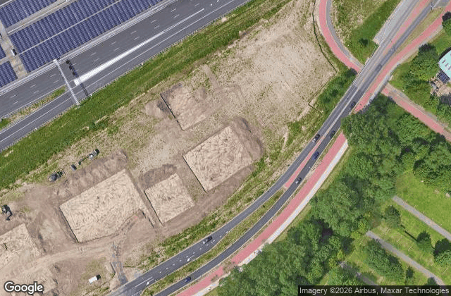 Satellite view of Tennis & Padel Club Gaasperpark