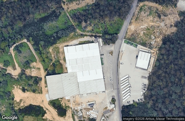 Satellite view of Pro Padel - Mozelos
