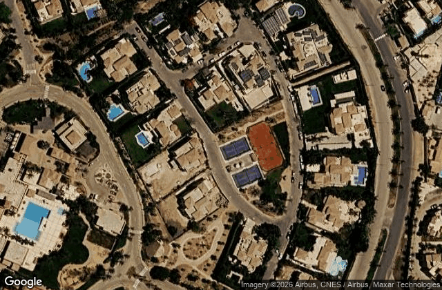 Satellite view of Padel Courts Gardenia