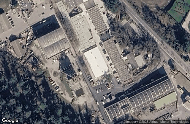 Satellite view of Padel Club Mimet