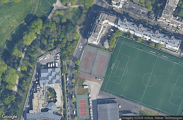 Satellite view of Terrain de PADEL