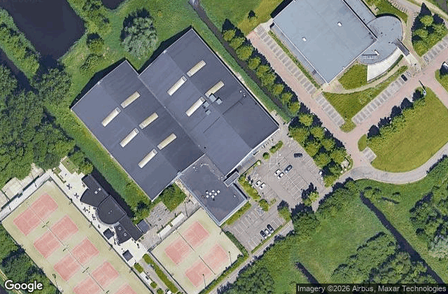 Satellite view of My PadelClub Krimpen aan den IJssel