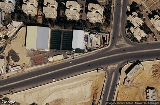 Satellite view of XPadel Nasr City