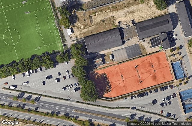 Satellite view of Gladsaxe Tennis og Padel Klub