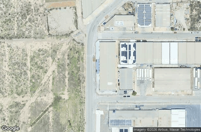 Satellite view of Padel indoor Las Torres