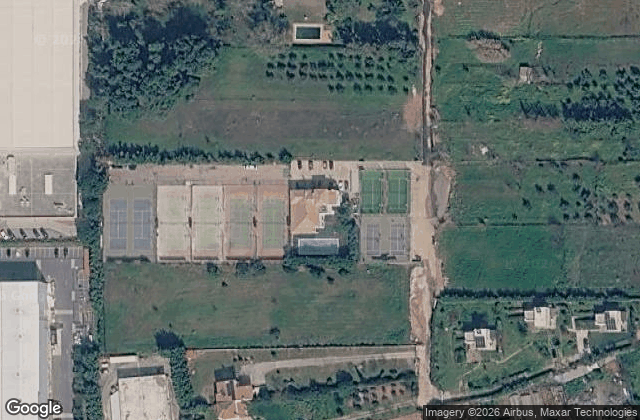 Satellite view of NorthPoint Tennis Padel Club, Anixi