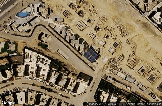Satellite view of SD Padel The Grove West Somid