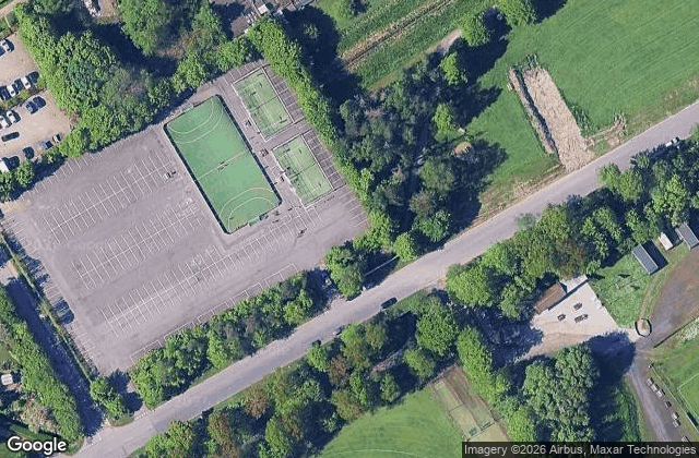 Satellite view of Padelbaner Ishøj