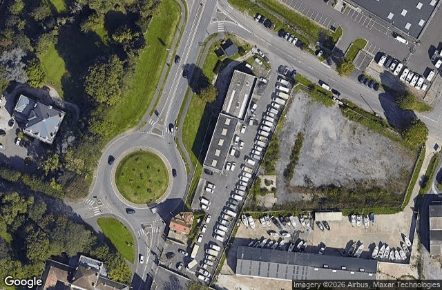Satellite view of 4PADEL Lille Seclin