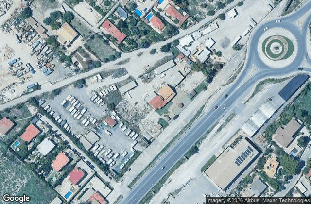 Satellite view of Césped Artificial Verdepadel - Alicante