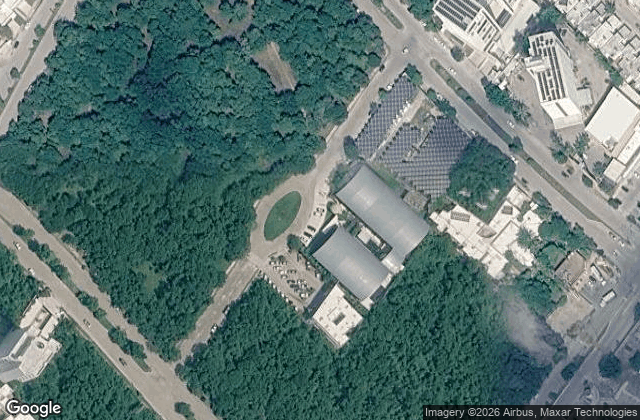 Satellite view of All 4 Padel Club Mérida