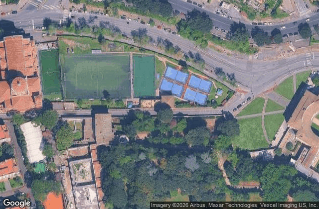 Satellite view of Valle Giulia Padel