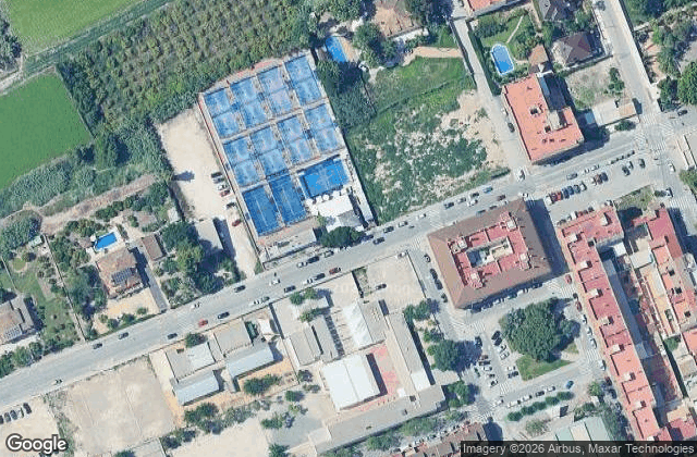 Satellite view of Padel Puente Tocinos