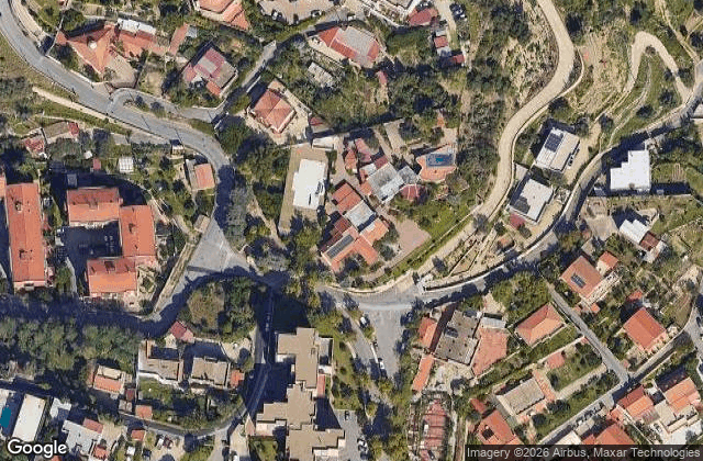 Satellite view of Padel Garden Messina