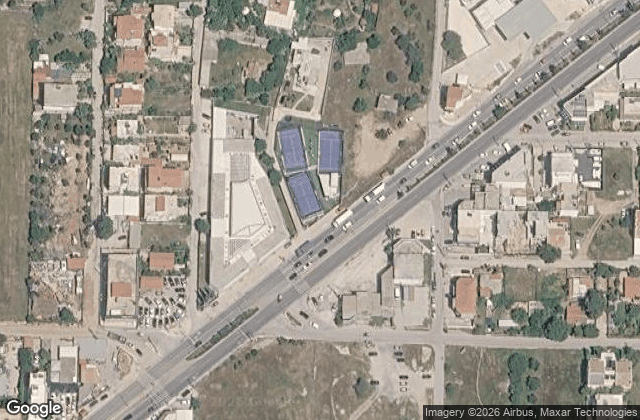 Satellite view of elev8 Padel Club Vari