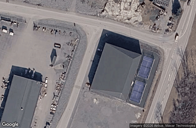Satellite view of Nordic Wellness Norrtälje Padel