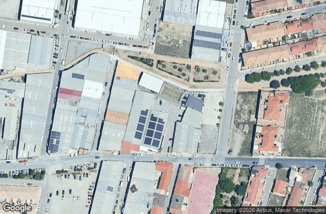 Satellite view of Odeco Padel Cubierto Armilla, Churriana y Granada