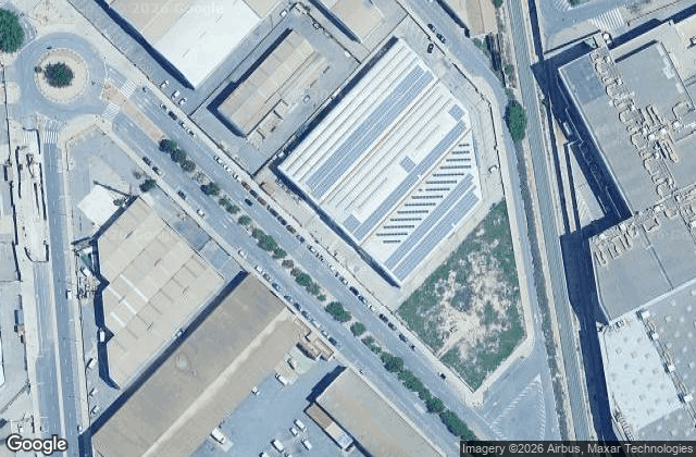 Satellite view of Padel Club Alacant
