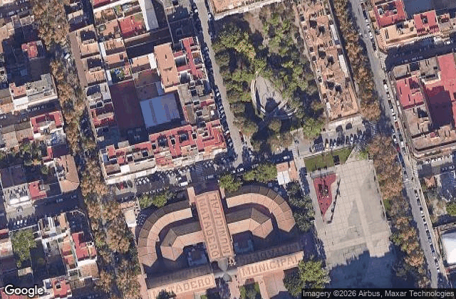 Satellite view of Palma padel