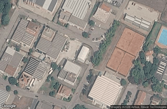 Satellite view of Padel Bibbiena