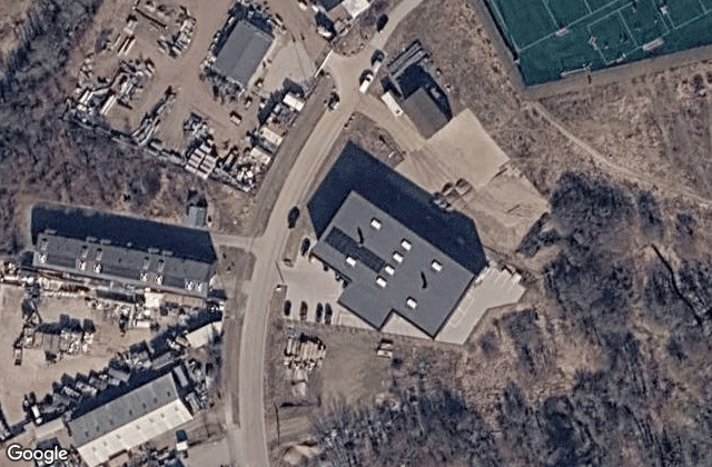 Satellite view of The Padel Club Espergærde