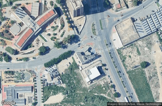 Satellite view of Olimpo del padel SC