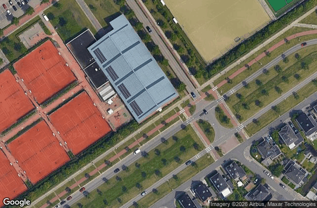 Satellite view of ATV Berkenrode | Tennis & Padel | Binnen- en buitenbanen