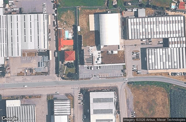 Satellite view of Padel Ozegna TOP Sporting Club