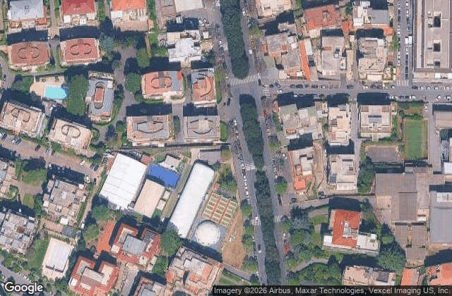Satellite view of Padel Colli Portuensi