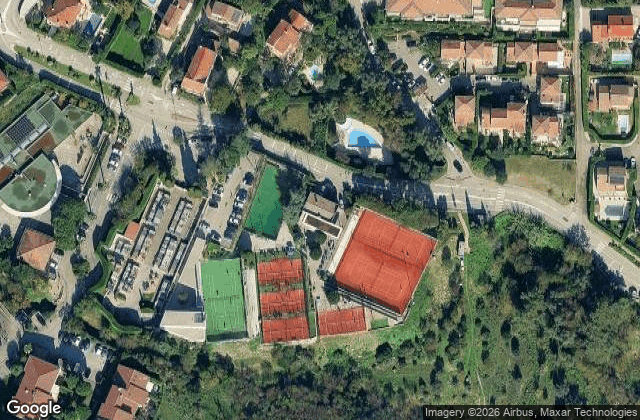 Satellite view of Padel Eze - Côte d'Azur