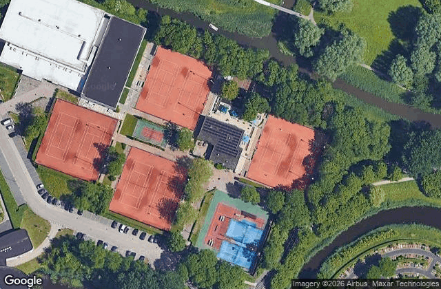 Satellite view of Tennis Buytenwegh - Tennis en Padel Zoetermeer