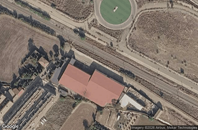 Satellite view of padel Pinseque