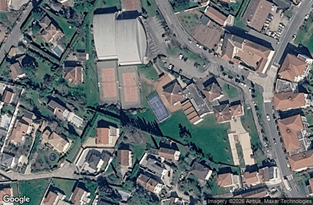 Satellite view of Padel Marcy
