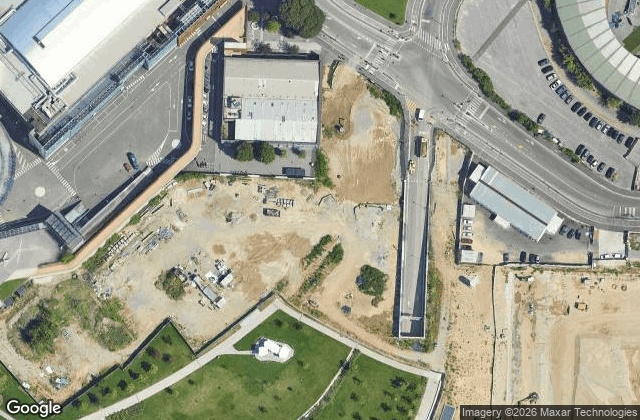 Satellite view of City Padel Milano