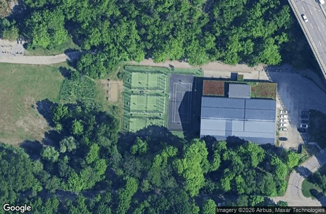 Satellite view of Vinterviken padelbanor