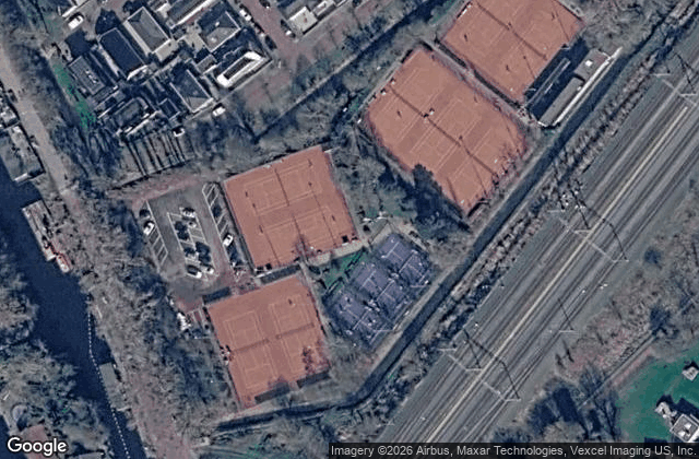 Satellite view of Tennis & Padel Club "Unicum"