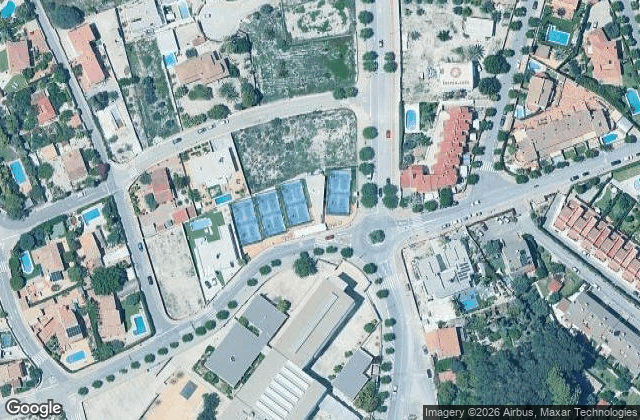 Satellite view of MTXUrban Padel club