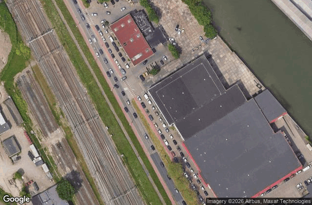 Satellite view of Padelclub Rotterdam - Feijenoord