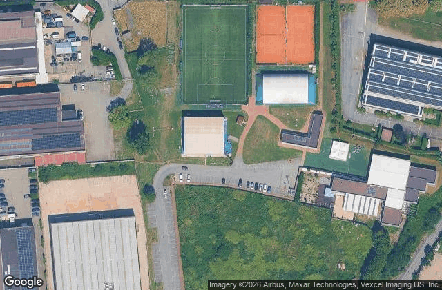 Satellite view of Padel Village Pianezza