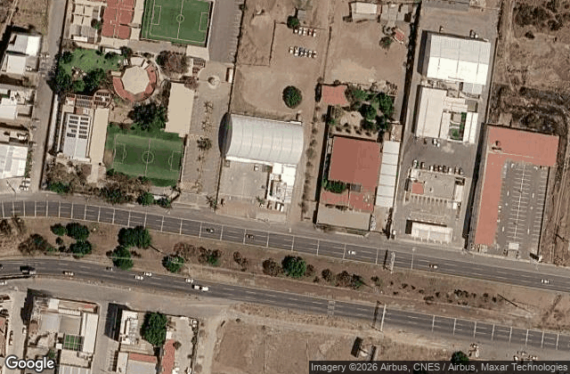 Satellite view of BNKR Bunker club de padel