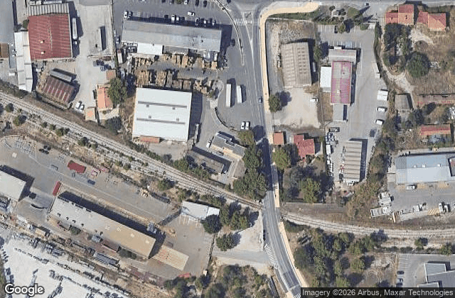 Satellite view of Castellas Padel