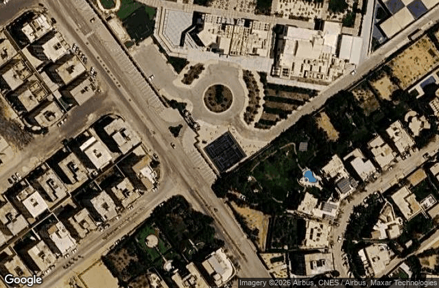 Satellite view of Padel courts, Al-Nadi Club