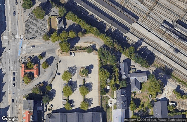 Satellite view of Svanemøllehalen padel
