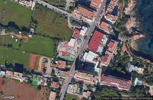 Satellite view of CLUB DE PADEL PUNTO DE ORO