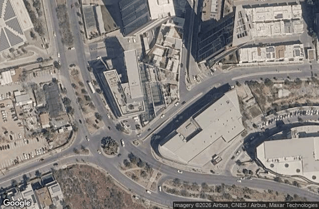 Satellite view of Padel Siete Seis Valle Poniente