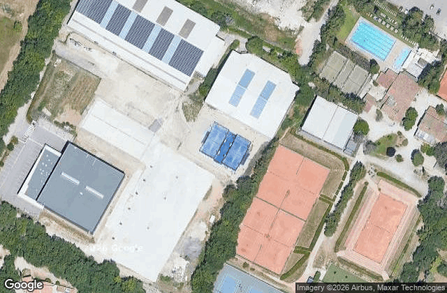 Satellite view of Centre de ligue padel